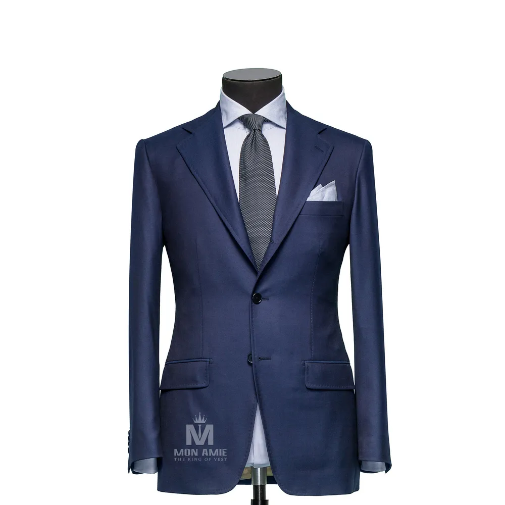 Vest đồng phục xanh navy trơn — 1/3