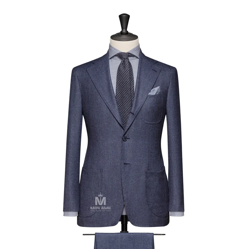 Vest đồng phục xanh navy trơn — 1/2
