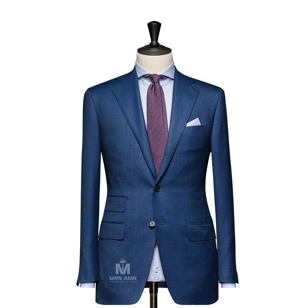 Vest đồng phục xanh navy trơn — 1/3