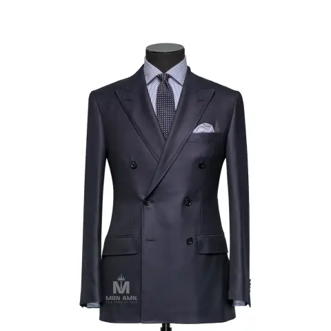 Vest đồng phục xanh navy trơn — 625904
