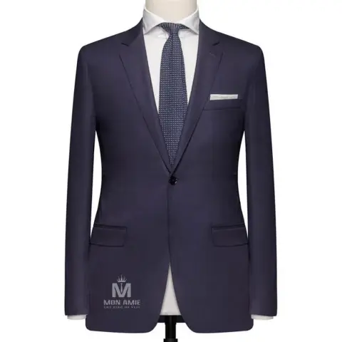 Vest đồng phục xanh navy trơn — 625917