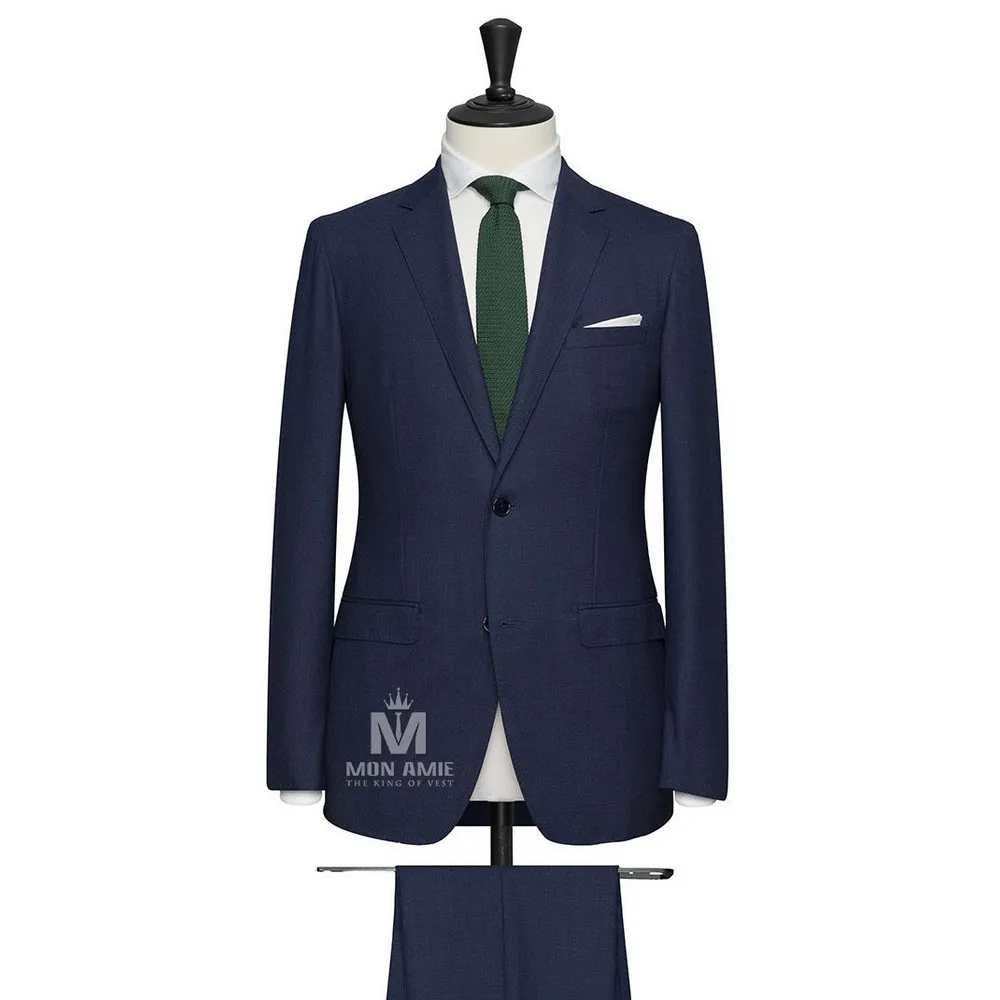 Vest đồng phục xanh navy trơn — 1/2