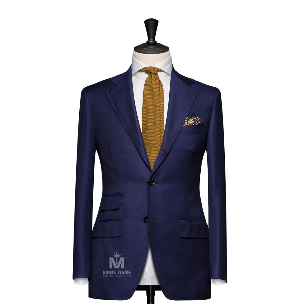 Vest đồng phục xanh navy trơn — 1/3