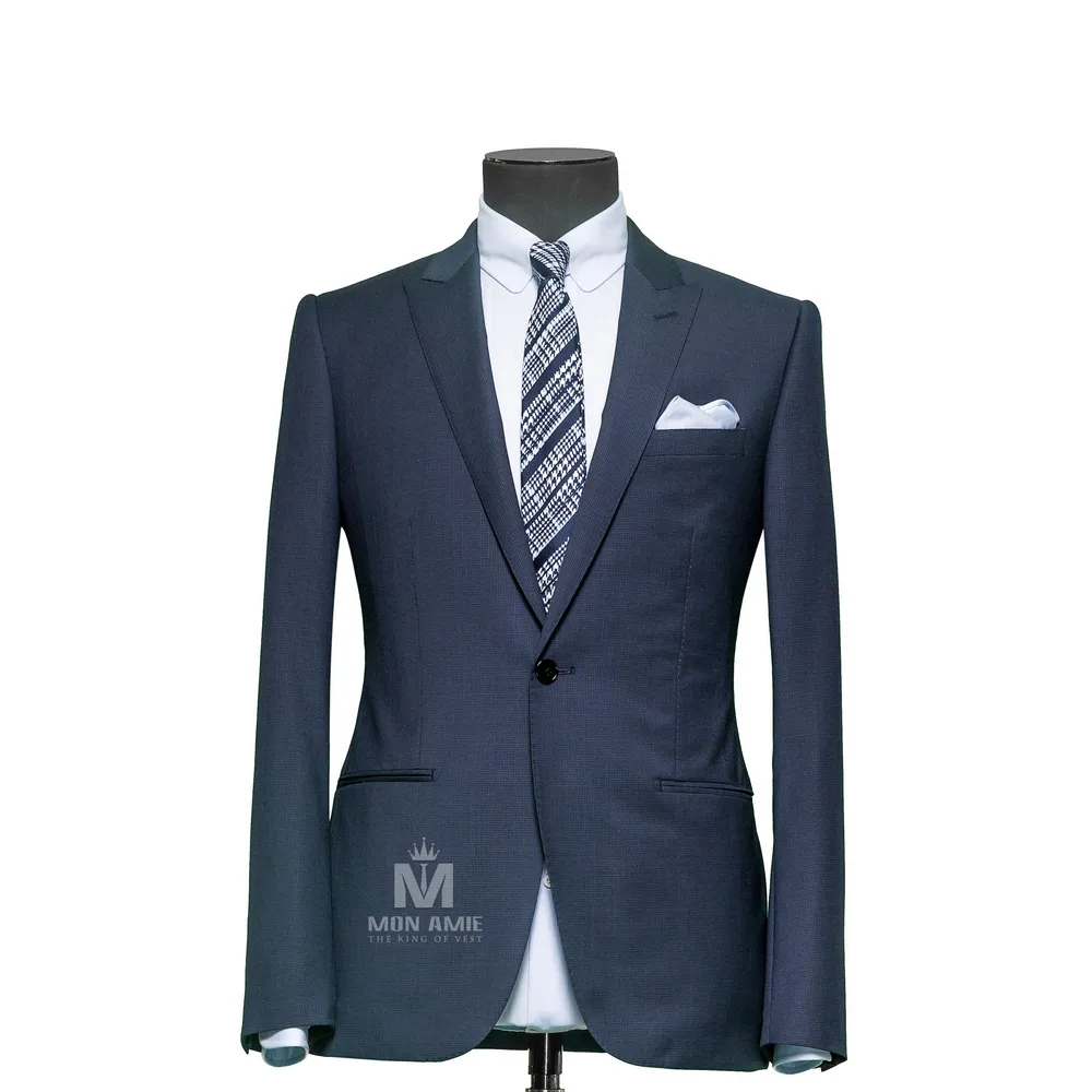 Vest đồng phục xanh navy trơn · 63 — 1/3