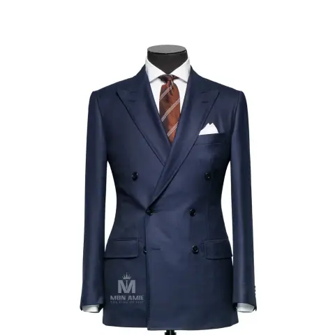 Vest đồng phục xanh navy trơn — 71101-07