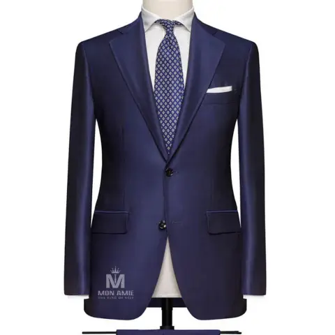 Vest đồng phục xanh navy trơn — 71106-06