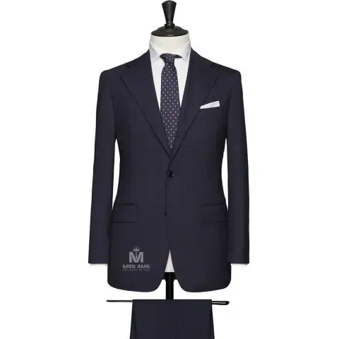 Vest đồng phục xanh navy trơn — 723704