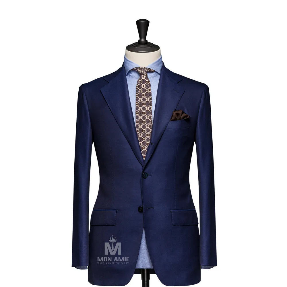 Vest đồng phục xanh navy trơn — 1/3