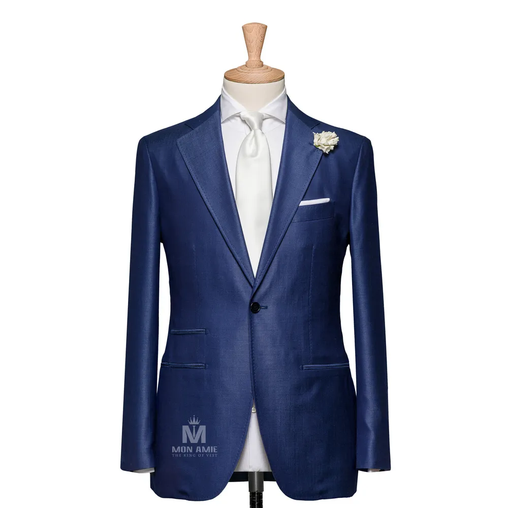 Vest đồng phục xanh navy trơn — 1/3