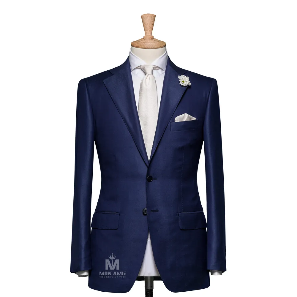 Vest đồng phục xanh navy trơn — 1/1