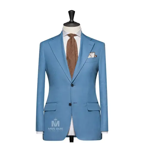 Suit xanh da trời trơn — TUV-29