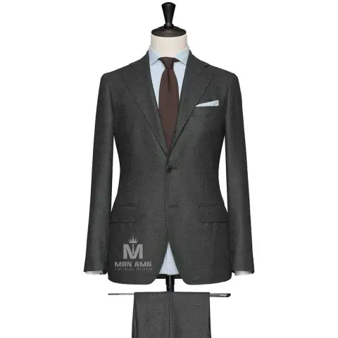 Vest đồng phục xanh rêu trơn — 624776