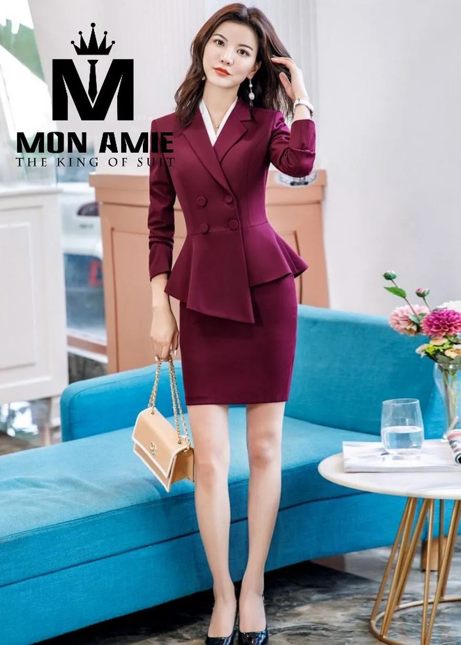 Đồng Phục Vest Nữ Công Sở pn1424 — 1/5