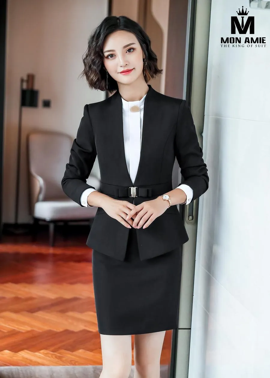 Đồng Phục Vest Nữ Công Sở pn1967 — 1/4