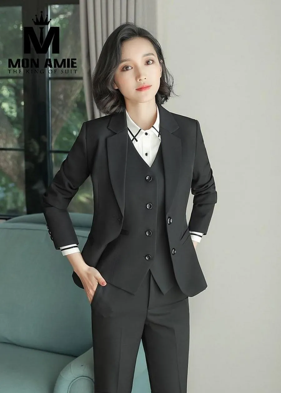 Đồng Phục Vest Nữ Công Sở pn975 — 1/5